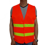 15 Pieces Reflective Vest Safety Reflective Vest For Sanitation Worker Road Construction Traffic Duty Road Administration Work Clothes