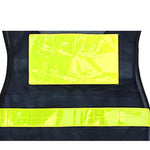 Black Mesh Reflective Vest Safety Clothes Travel Safety Warning Green Clothes Reflective Vest for Outdoor Working