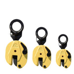 Vertical Plate Lifting Clamp with Lock  Hoist Hook Chain Industrial 4409lbs Plate Lifting Clamp 2T for Lifting and Transporting