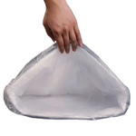 40*62cm 50 Pieces White Woven Bag Feed Bag Inner Bag Rice Bag Translucent Standard Film Covering