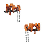 10T * 6m Hand Monorail Trolley Lifting Chain Block Crane Lifting Sling For Construction