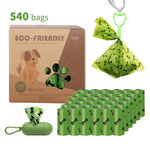 Dog Poop Bags Biodegradable Pets Waste Bag with Dispenser and Leash Clip for Dog Extra Thick 100% Leak Proof Bag 9" x 13"