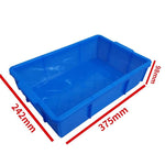 No.21 Turnover Box 375 * 242 * 98mm Logistics Thickened Plastic Box Parts Box Storage Box