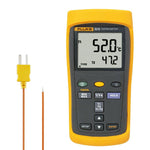 Hand Held Contact Thermometer Dual Channel Digital Thermometer High-quality Material Protective Dust Proof Sputter Proof