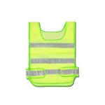 15 Pieces Reflective Vest  Reflective Vest Sanitation Fluorescent Yellow Orange Reflective Vest