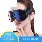 6 Pieces Goggles Anti Glare Goggles Welder Welding Glasses Sunglasses Dust Proof Windproof Outdoor Skiing Glasses