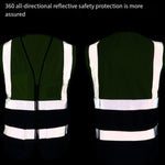 Reflective Vest For Construction Workers Reflective Safety Suit For Riding Running Working