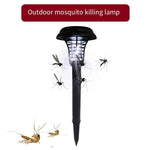 Outdoor Solar Charged Mosquito Killing Lamp Household Light Induced Outdoor Mosquito Killing Artifact Rainproof Water Mosquito Repellent Lamp 3 Sets