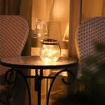 Solar Lamp Floor Lamp Household Garden Lamp Outdoor Night Market Lamp Waterproof LED Garden Lamp Cracked Glass Lamp