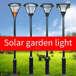 Solar Lamp Outdoor Lighting Courtyard Lamp Outdoor Waterproof LED Street Lamp Garden Villa Community Road Super Bright High Pole 3m Outdoor Street Lamp Type