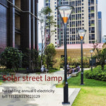 Solar Lamp Outdoor Lighting Courtyard Lamp Outdoor Waterproof LED Street Lamp Garden Villa Community Road Super Bright High Pole 3m Outdoor Street Lamp Type