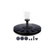 Solar Fountain Floating Micro Battery Fountain Outdoor Garden Courtyard Rockery Landscaping Water Pump 1w Solar Fountain