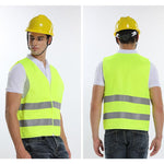 ECVV Reflective Vest Working Vest High Visibility Day Night Warning Safety Vest, Traffic, Construction Safety Clothing