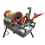 ECVV Automatic Pipe Threading Machine 1/2" to 4" BSPT Threader Deburrer Cutter Pipe Threader