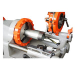 ECVV Automatic Pipe Threading Machine 1/2" to 2" BSPT Threader Deburrer Cutter 750W Pipe Threader TSB50A