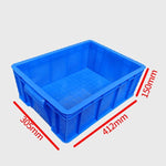 No.4 Turnover Box 412 * 305 * 150mm Logistics Thickened Plastic Box Parts Box Storage Box