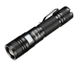 Strong Light Flashlight Zoom Focusing Usb Rechargeable Customized