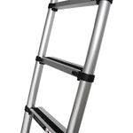 Telescopic Straight Ladder for House Construction Thickened Aluminum Alloy Engineering Folding Staircase