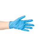 30 Pairs Free Size Dispensible Gloves Durable Nitrile Tear Resistant Blue Gloves