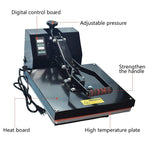 ECVV 40cm x 50cm High Pressure Manual Digital T-shirt Heat Press Machine Transfer Printing Machine T4020