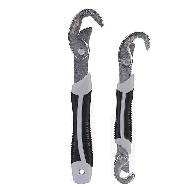 2-Piece Multi-function Wrench Quick Water Pipe Wrench Multi Purpose Adjustable Pipe Wrench Set