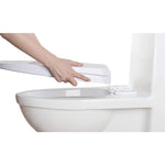 IBAMA Toilet Bidet Non-Electric Mechanical Water Toilet Seat Attachable Bidet-Dual Nozzle