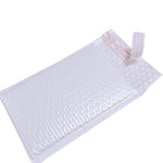 282 Pieces White Matte Film Bubble Bag Pearl Film Envelope Express Bag Waterproof Bag Envelope Bag 17 * 21 + 4cm