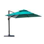 Outdoor Sunshade Big Sunshade Courtyard Umbrella Garden Balcony Guard Sunshade Square Roman Umbrella Stall Outdoor 3m Square Fishing Outdoor Umbrella