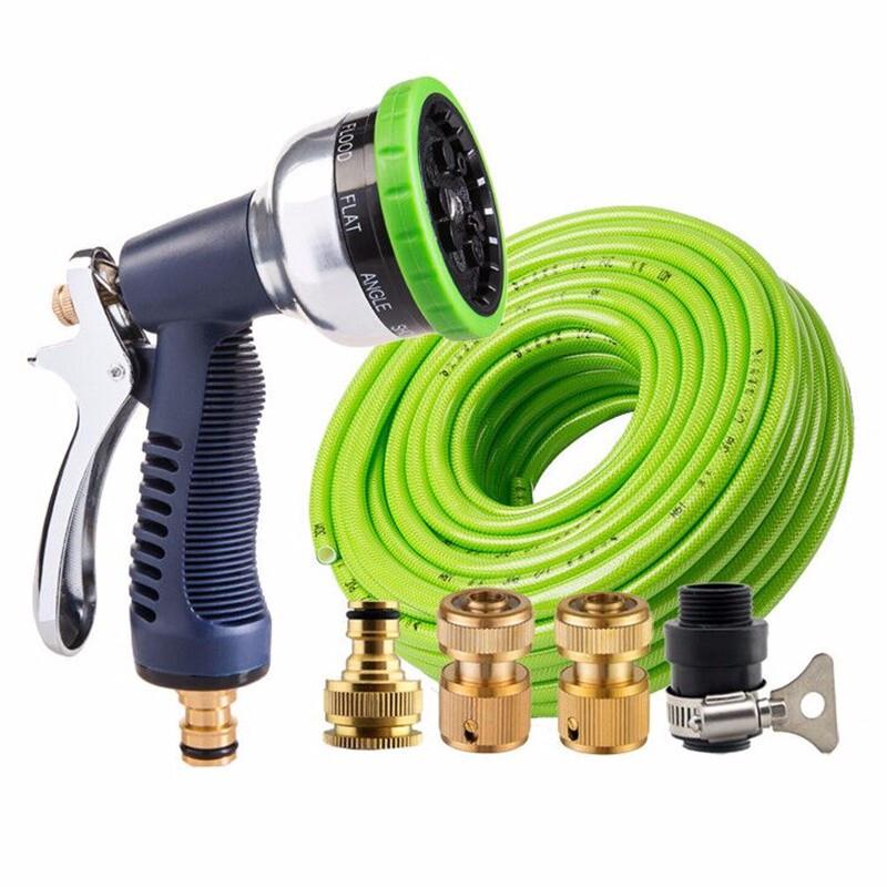 Sprinkler Metal Full Set 25m High Pressure Car Washing Water Gun Watering Nozzle Multifunctional Gardening Water Gun Garden Atomization Watering Vegetable Garden Household High Pressure Car Washing Water Gun Water Pipe