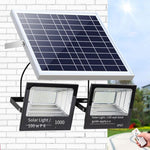 Solar Lamp Street Lamp Outdoor Lamp Waterproof Projection Lamp Garden Lamp Landscape Garden Lamp Household Lighting LED Lamp 15W