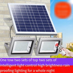 Solar Lamp High Power Outdoor New Countryside Indoor Super Bright Household One Driven Two Courtyard Lamp Waterproof Lighting Street Lamp