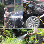 Watering Flowers Water Guns Sprinkler Dishes Artifact Hose Garden Irrigation Spray Head Multifunctional High-pressure Washing Machine Water Gun Set 5 Meters 6 Points Suit (water Gun + Water Pipe + Connector)