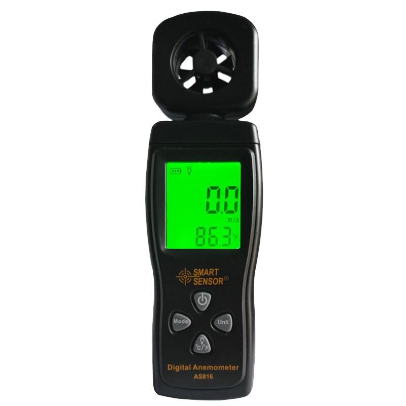 Mini Anemometer Gas Velocity Anemometer Small Anemometer Portable Anemometer