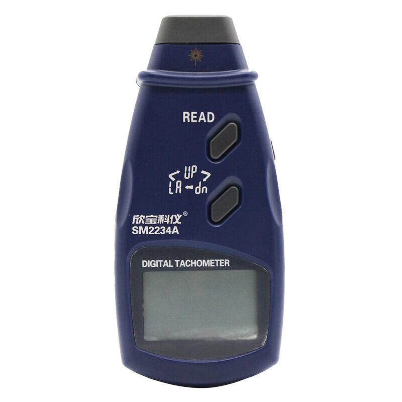 Photoelectric Non Contact Tachometer Motor Fan Tachometer Digital Laser Tachometer