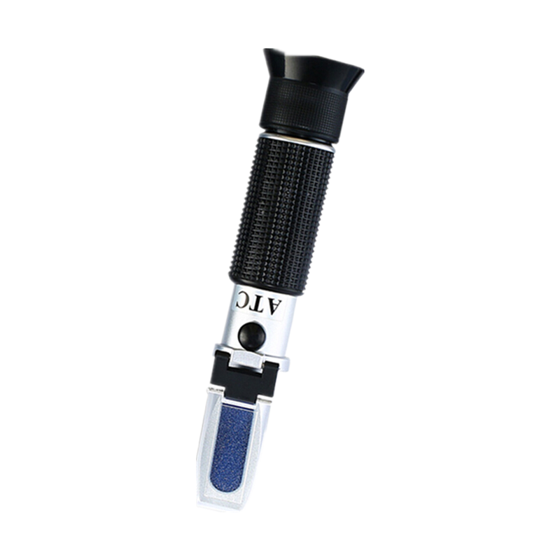 Honey Refractometer Baume Meter Honey Sugar Content Detector Honey Concentration Meter Water Content Measurement Sugar Meter Temperature Supplement Type Honey Concentration Refractometer