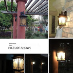 Outdoor Wall Lamp Waterproof Courtyard Lamp Garden Exterior Wall Corridor Stair Terrace Terrace Terrace Terrace Landscape Street Lamp