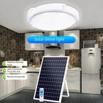 Solar Lamp Ceiling Lamp Indoor Household Double Lamp White Super Bright Lamp One Driven Two Led Corridor Lamp 12w