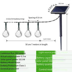 Colorful Solar Lamp String Flashing Lamp LED Color Lamp With Tree Hanging Indoor And Outdoor Courtyard Waterproof Balcony Atmosphere Lamp