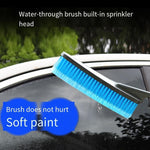 High Pressure Car Washing Water Gun Pipe Brush Artifact Household Land Washing Garden Art Flower Soft Pipe Nozzle Tap Pressurization And Pressure Outdoor Spray Gun Head Tool Set: Car Washing Machine Green + Four-in-one Vacuum Cleaner