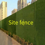 6 Pieces Construction Site Enclosure Lawn Net Artificial Lawn Enclosure Simulation Green Plant Wall Municipal Engineering Environmental Protection Greening Fake Turf Spring Grass 2.0cm Back Glue