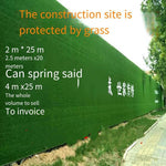 Construction Site Enclosure Lawn Net Artificial Simulation Green Plant Wall Municipal Engineering Environmental Protection Greening Fake Turf Army Green 1.0 Cm 2 M * 25 M