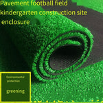 Construction Site Enclosure Lawn Net Artificial Simulation Green Plant Wall Municipal Engineering Environmental Protection Greening Fake Turf Army Green 1.0 Cm 2 M * 25 M