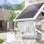 Solar Lamp Outdoor Courtyard Lamp New Rural Road Lamp LED Household Waterproof Lighting Indoor And Outdoor Landscape Lamp All Aluminum 100w