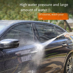 Household Car Washing Artifact High-pressure Water Pipe Hose Storage Set Connected With Tap Water Grab Nozzle Garden Yard Watering Flowers Watering Vegetables H5 Water Gun 30m Water Pipe Storage Set