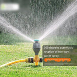 Automatic Sprinkler 360 Degree Rotation Watering Vegetable Watering Sprinkler Horticultural Agricultural Irrigation Flower Greening Agricultural