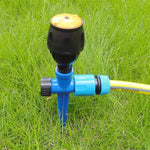 6 Pieces 360 Degree Automatic Rotary Sprinkler Watering Artifact Sprinkling Green Lawn Watering Garden Vegetable Agricultural Cooling Irrigation Sprinkler 4 Points Mcgonagall Sprinkler + Ground Plug + 4 Points Quick Connect