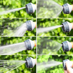 Watering Flowers Washing Machines Water Guns Household Multifunctional Sprinklers Vegetables Watering Garden Agricultural Irrigation Spray Heads 30 Meters 4 Points Set (Water Gun + Water Pipe + Joint)