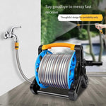 High Pressure Car Wash Water Gun Household Car Wash Kit Water Hose Car Storage Rack Hose Hose Tube Garden Watering Device Tap Water Spray Increase Pressure Brush Car Wash Water Gun Upgrade Long [20 Meters Water Pipe Car Suit] + Foam Pot