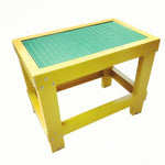 Step Ladder FRP Material No-slip Design Yellow