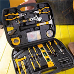 Deli Comprehensive Maintenance Tool Kit 116-Piece Household Tool Set DIY Hand Home Toolbox Multi-functional 116pcs Tools Set DL5973